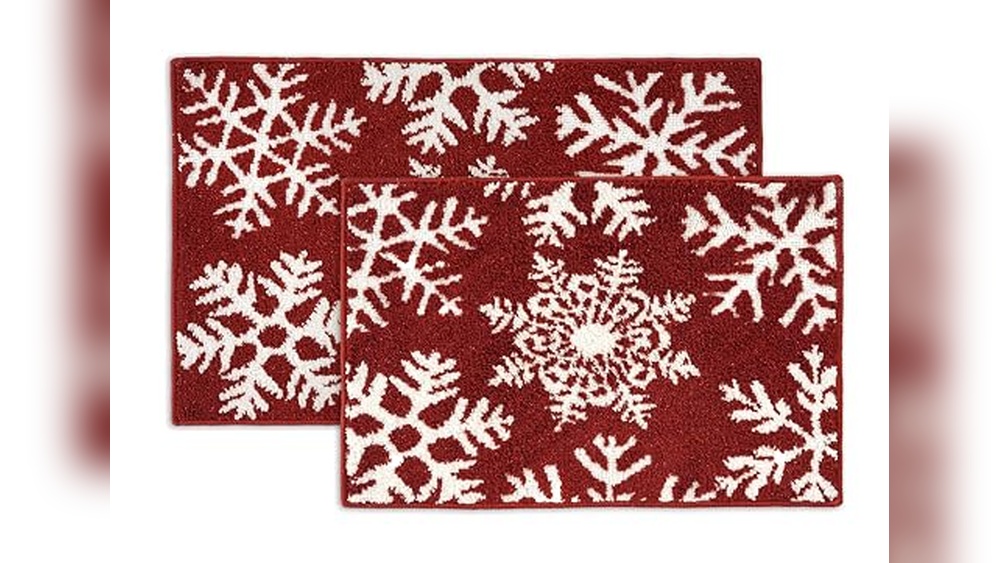 Christmas Bathroom Rugs