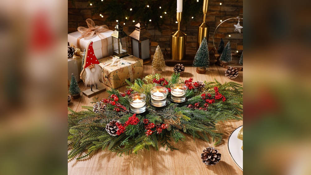 Christmas Kitchen Table Centerpieces