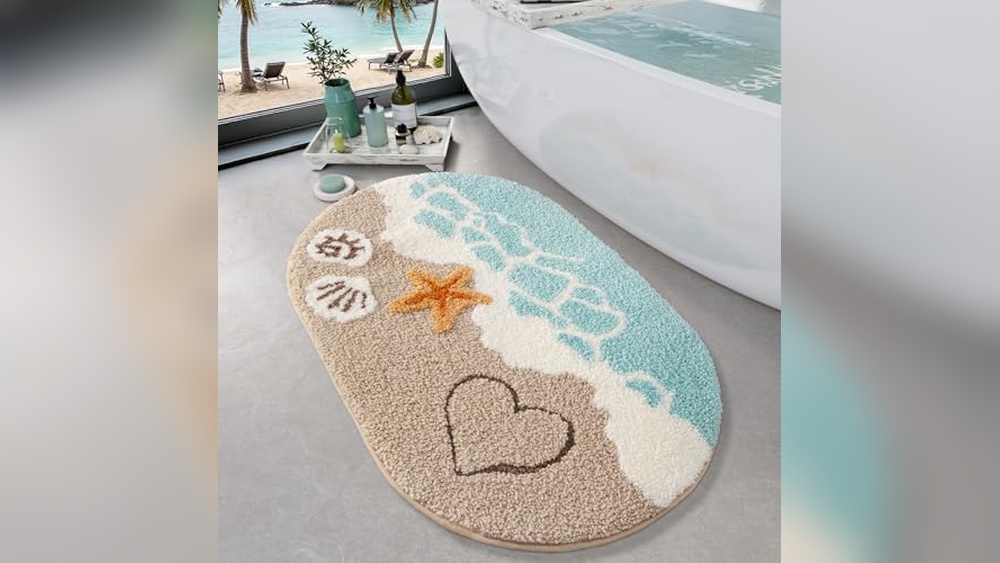 Coastal Bathroom Rugs