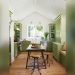 Country Kitchen With Ceiling Tile Centerpiece