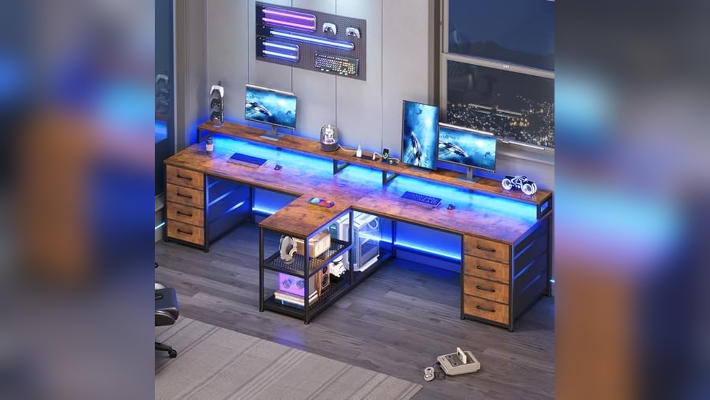 Dual Home Office Desks