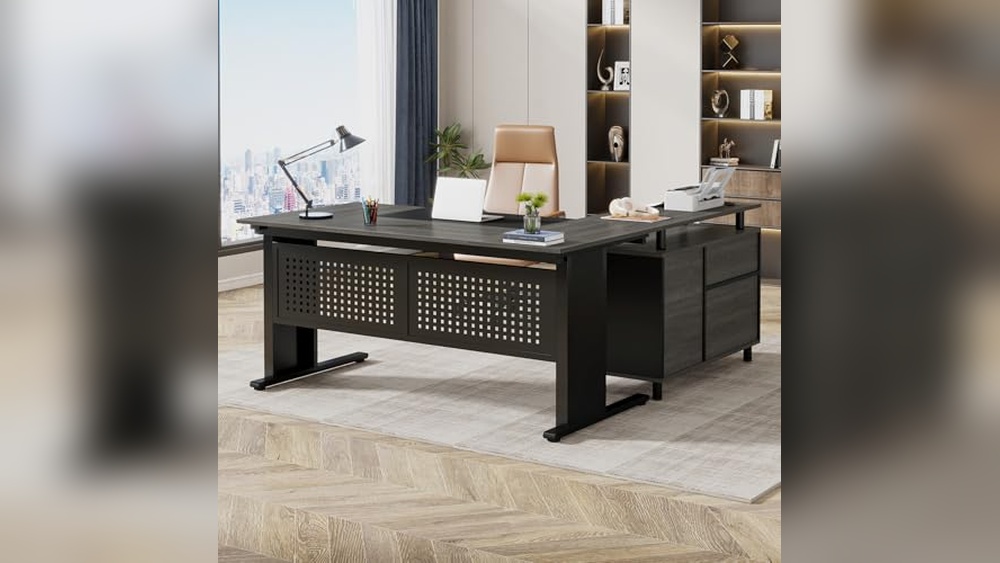 Executive Desk Set for Home Office