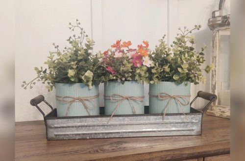 Farmhouse Kitchen Centerpiece