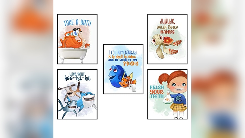 Finding Nemo Bathroom Decor