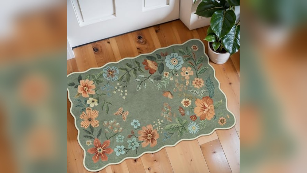 Floral Bathroom Rugs