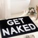 Get Naked Bathroom Rug