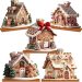 Gingerbread Xmas Kitchen Table Centerpieces