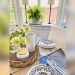 Great Summer Centerpieces for a Small Round Kitchen Table