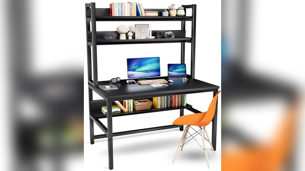 Home Office Bookshelves Desk