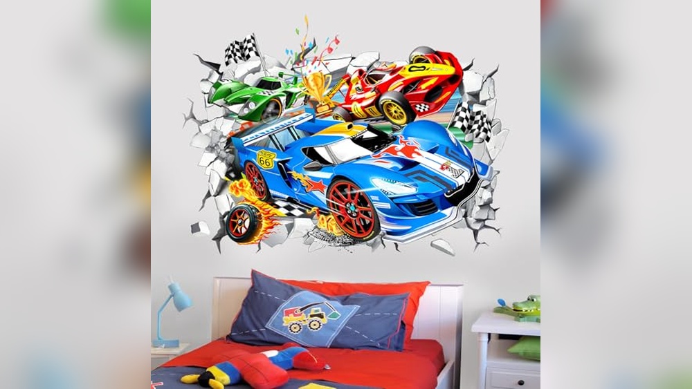 Hot Wheels Decorations Bedroom