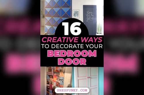 How Can I Decorate My Bedroom Door
