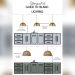 How Many Pendant Lights Over 7 Foot Island