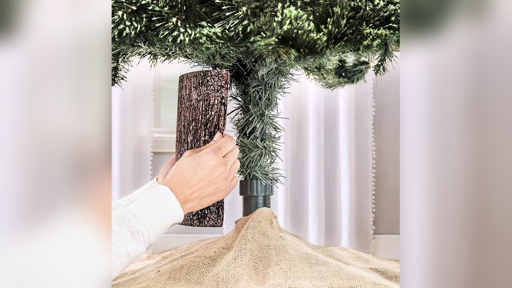 How to Cover Base of Artificial Christmas Tree