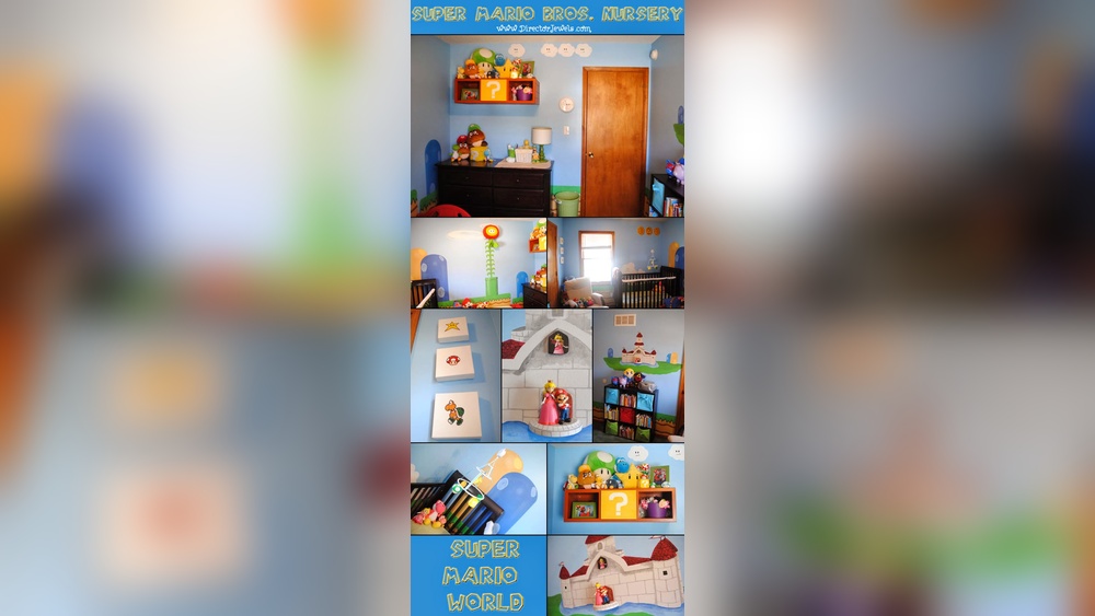 How to Decor a Bedroom With Mario Bros