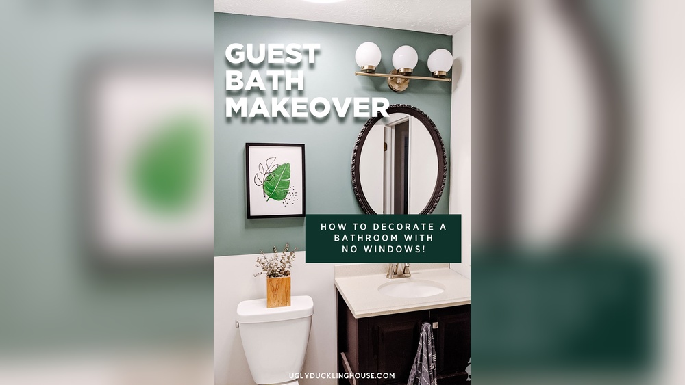 How to Decorate a Bathroom With No Natural Light