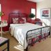 How to Decorate a Bedroom With Red Walls