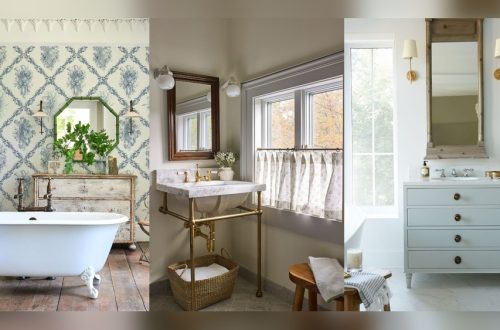 How to Decorate a French Country Bathroom
