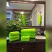 How to Decorate a Lime Green Bathroom