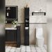 How to Decorate a Narrow Tall Bathroom