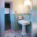 How to Decorate a Vintage Green Bathroom