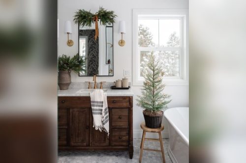 How to Decorate a Xmas Bathroom