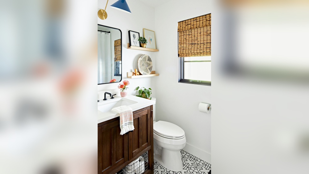 How to Decorate above Bathroom Cabinets