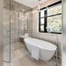 How to Decorate All Neutral Beige Master Bathroom