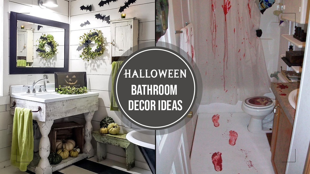 How to Decorate Bathroom Halloween