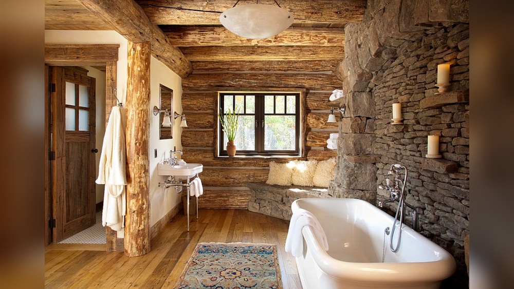 How to Decorate Bathroom Using Stones