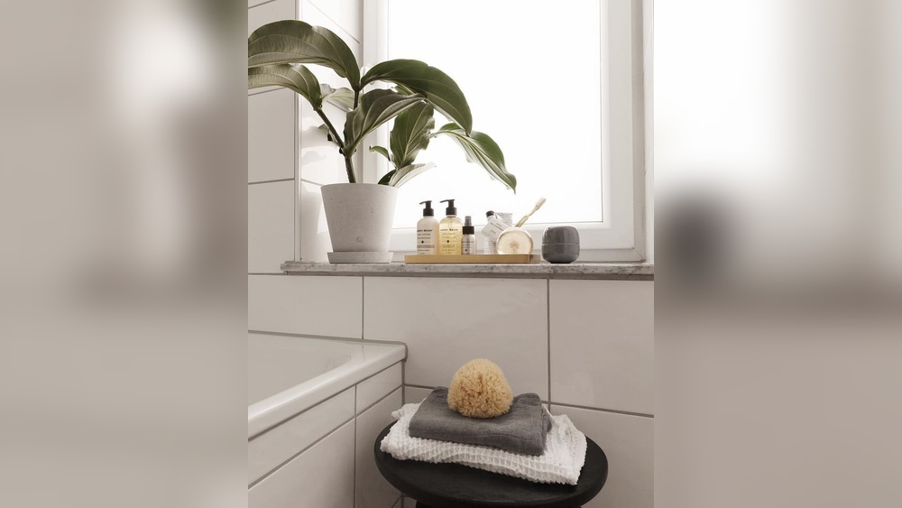 How to Decorate Bathroom Window Seal