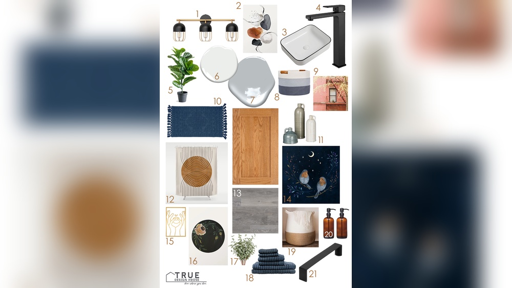 How to Decorate Bathroom With Oak Cabinet