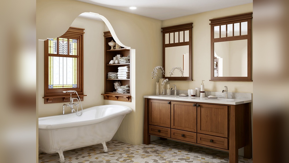 How to Decorate Craftsman Style Bathroom
