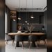 How to Decorate Dark Dining Furniture
