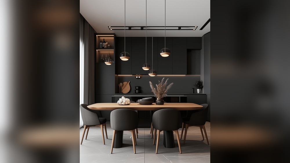 How to Decorate Dark Dining Furniture