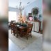 How to Decorate Dining Room Buffet Table for Christmas