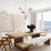 How to Decorate Dining Room With With Large Walls