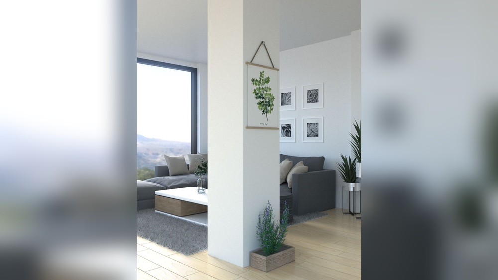 How to Decorate Pillar in Bedroom