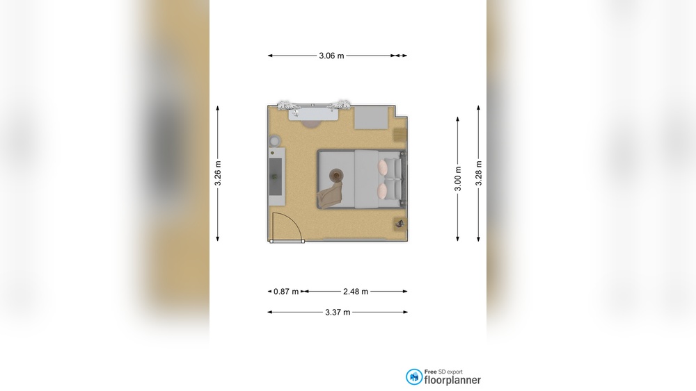How to Decorate Square Bedroom