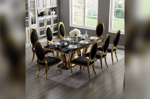 How to Decorate With Black And Gold Dining Chairs
