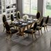 How to Decorate With Black And Gold Dining Chairs