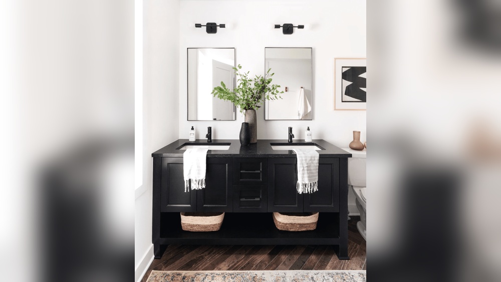 How to Decorate With Black Bathroom Sinks