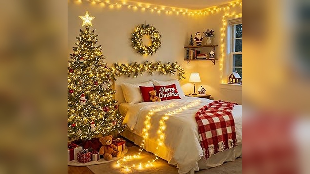How to Decorate Your Bedroom With Christmas Lights