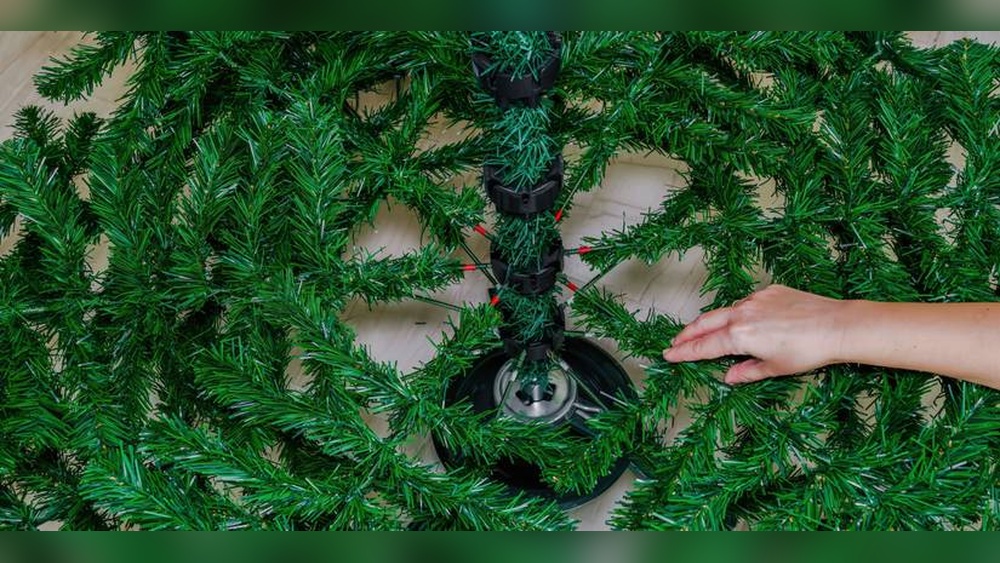How to Fix a Leaning Artificial Christmas Tree After Decorated