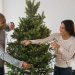 How to Hang Lights on an Artificial Christmas Tree