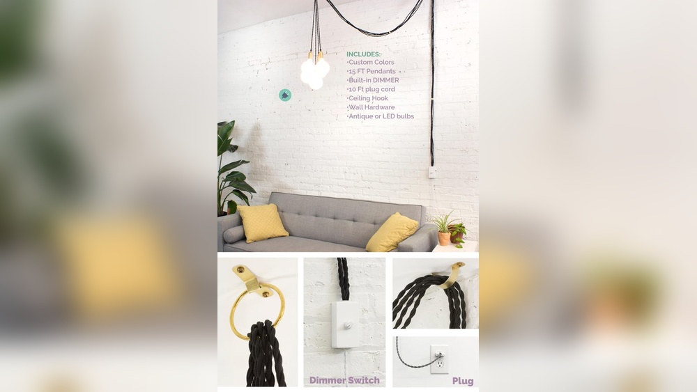 How to Hang Plug in Pendant Lights