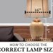 How to Know What Size Table Lamp to Buy