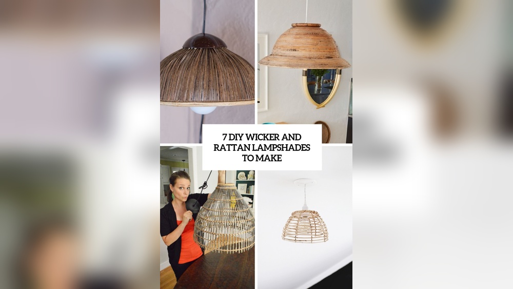 How to Make a Wicker Pendant Light