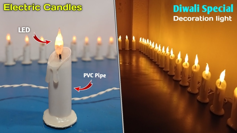 How to Make an Electric Candle Lamp