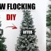 How to Make Artificial Christmas Tree Snow
