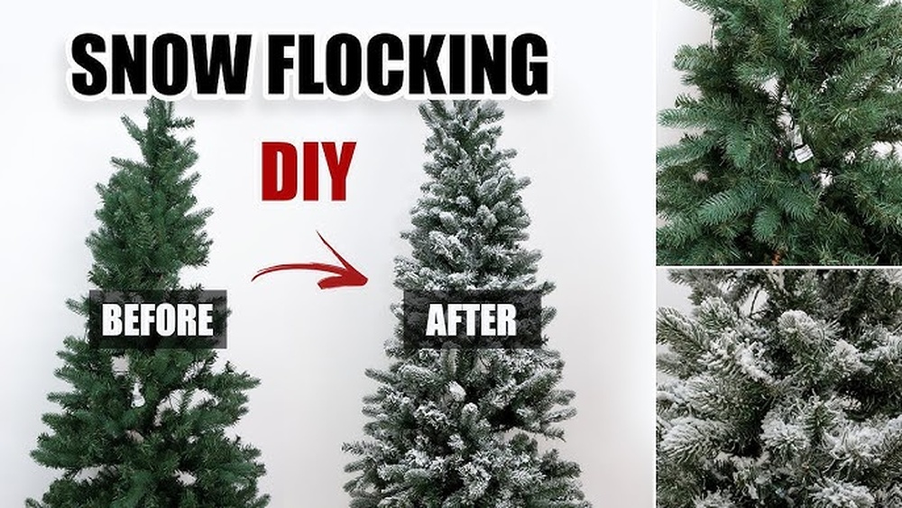 How to Make Artificial Christmas Tree Snow